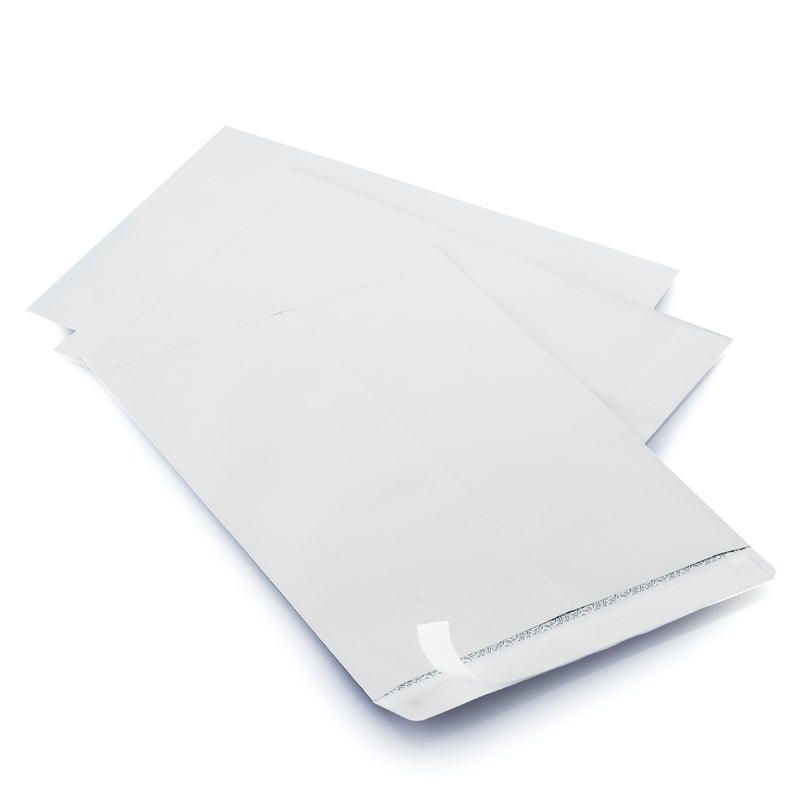 Aimoh 100 9 x 12 SELF Seal Security White Catalog Envelopes - 28lb - Security Tinted, Ultra Strong Quick-Seal, 9x12 inch (38100) - Image 4